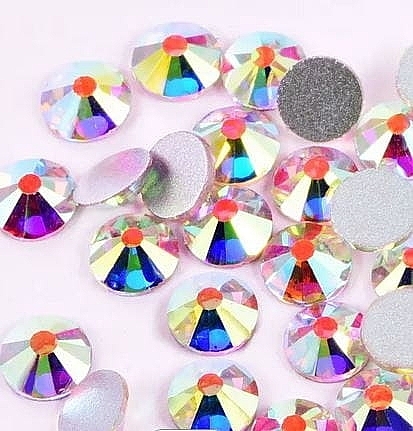 Zirconium Nail Crystals, size SS8, 1440 pcs - Deni Carte Opal — photo N1