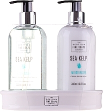 Fragrances, Perfumes, Cosmetics Set - Scottish Fine Soaps Sea Kelp (liq/soap/300ml + h/moistur/300ml)