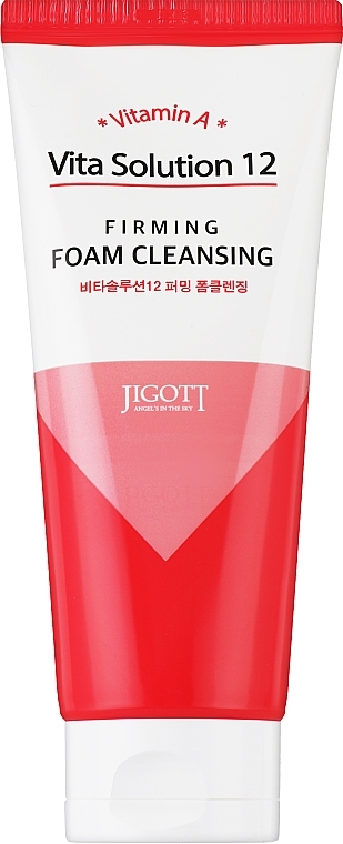 Firming Face Cleansing Foam with Vitamin A - Jigott Vita Solution 12 Firming Foam Cleansing — photo N1