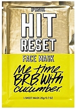 Fragrances, Perfumes, Cosmetics Face Mask - Victoria's Secret PINK Hit Reset Sheet Mask Me Time BRB With Cucumber