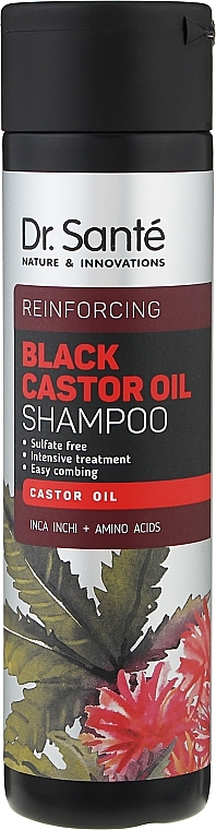 Shampoo - Dr. Sante Black Castor Oil Shampoo — photo N1