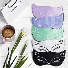 Tender Fox Sleep Mask, Black - MakeUp — photo N3