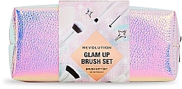 セット、8品 - Makeup Revolution Glam Up Brush Gift Set — photo N2