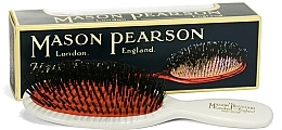 Fragrances, Perfumes, Cosmetics Hair Brush, ivory - Mason Pearson Pocket Bristle Hair Brush B4 Ivory