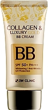 Fragrances, Perfumes, Cosmetics BB Cream - 3W Clinic Collagen & Luxury Gold BB Cream SPF50+/PA+++