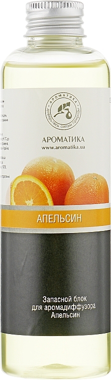 Reed Diffuser Refill "Orange" - Aromatika — photo N1