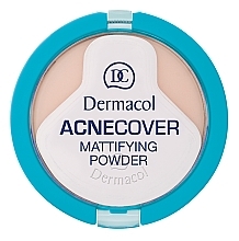 Fragrances, Perfumes, Cosmetics Mattifying Compact Powder - Dermacol Acnecover Mattifying Powder