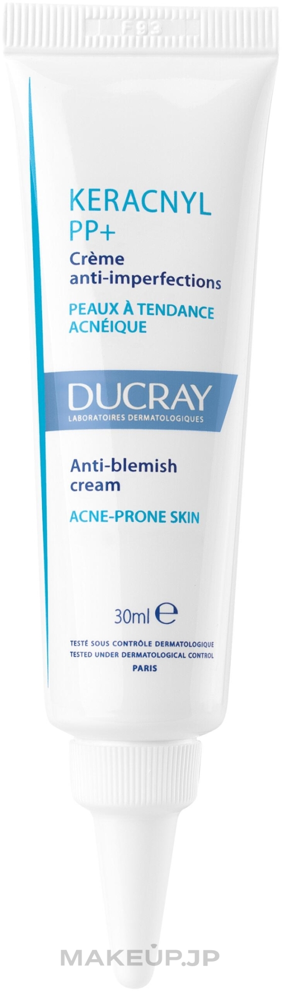 Anti-Blemish Cream for Acne-Prone Skin - Ducray Keracnyl PP+ Anti-Blemish Cream — photo 30 ml