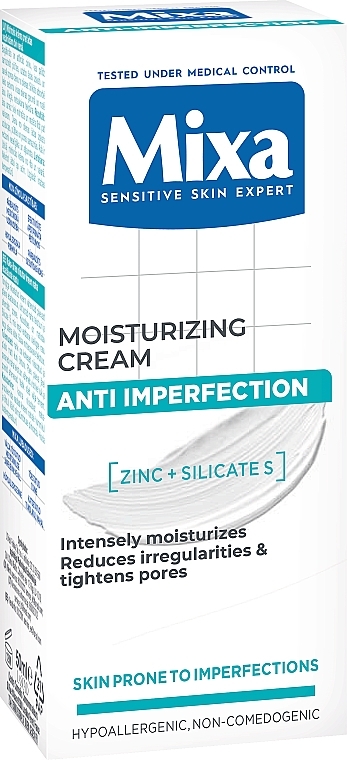 Anti-Imperfections Cream - Mixa Sensitive Skin Expert 2in1 Cream — photo N4