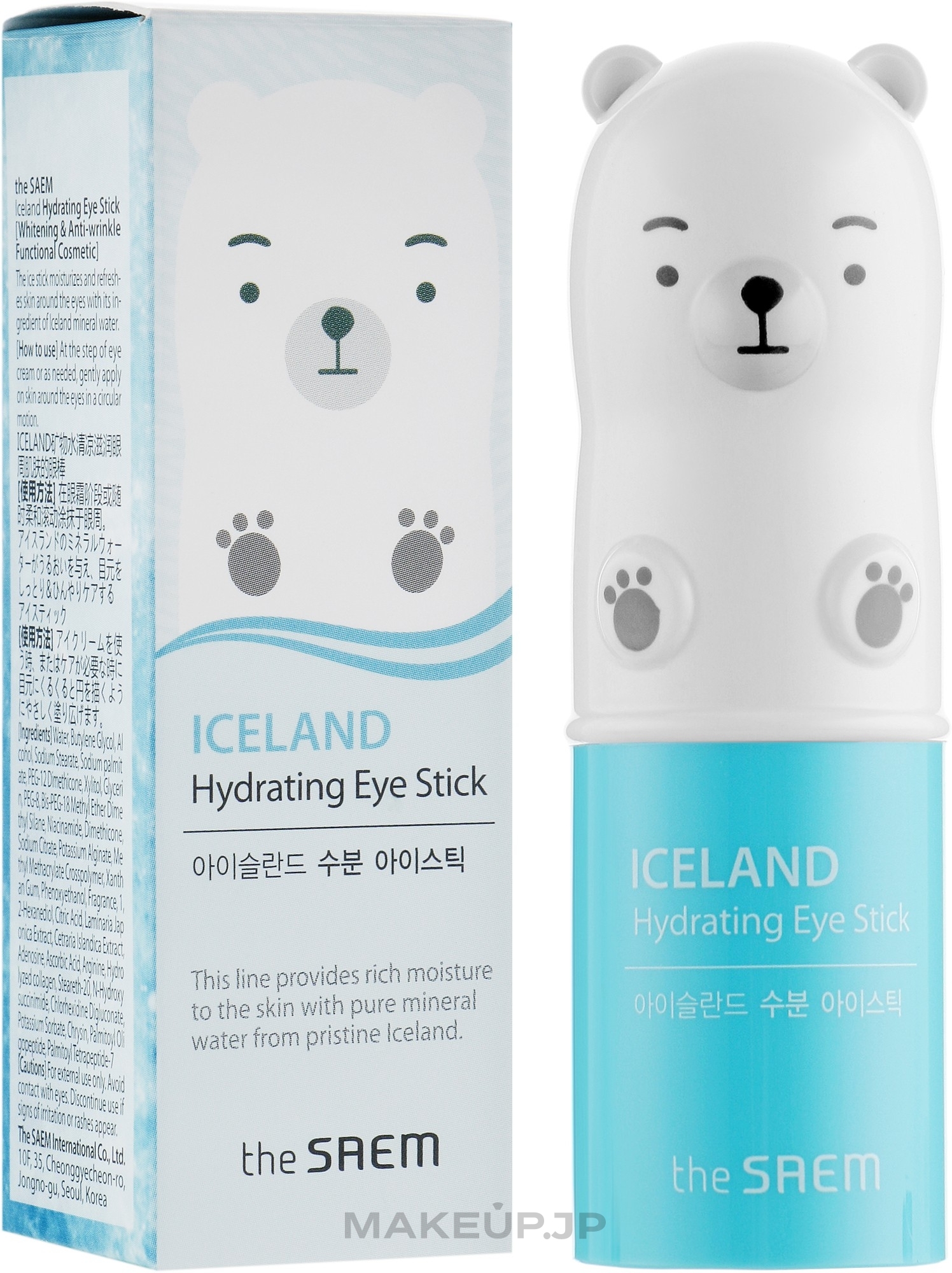 Iceland Water Eye Hydrating Stick - The Saem Iceland Hydrating Eye Stick — photo 7 g