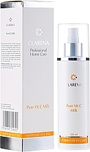 Fragrances, Perfumes, Cosmetics Cleansing Vitamin C Milk for Skin Prone to Hyperpigmentation & Couperose - Clarena Pure Active Vit C Milk