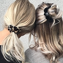 Hair Scrunchie, black - Invisibobble Sprunchie Original True Black — photo N3