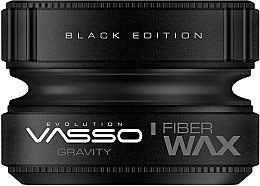 Fragrances, Perfumes, Cosmetics Hair Styling Wax - Vasso Professional Hair Styling Wax Gravity Black Edition