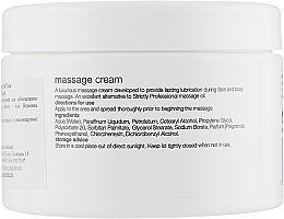 Massage Cream - Strictly Professional Body Care Massage Cream — photo N2