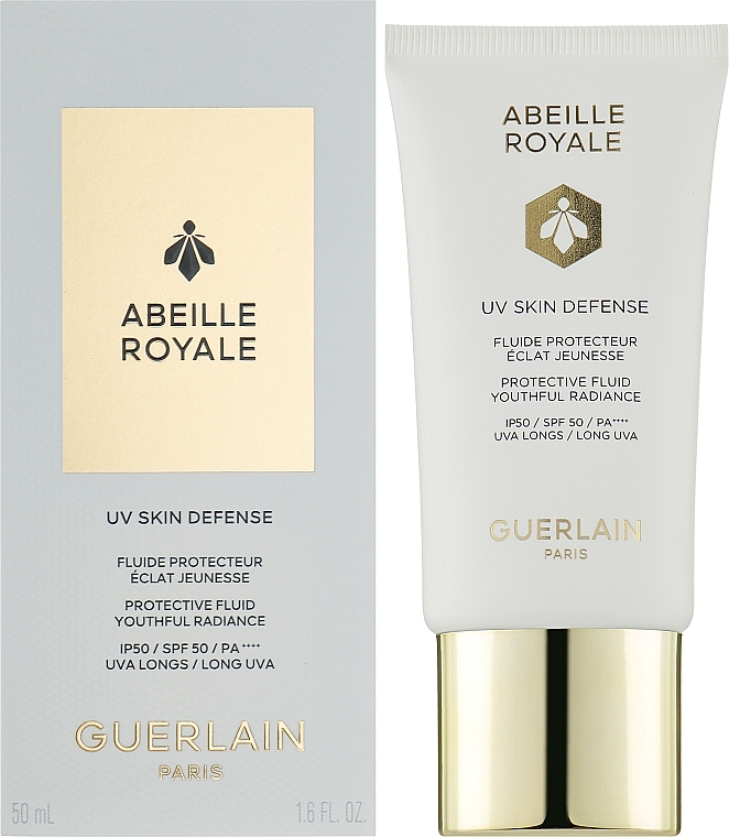 Sunscreen Fluid - Guerlain Abeille Royale UV Skin Defense Protective Fluid SPF50 — photo N2