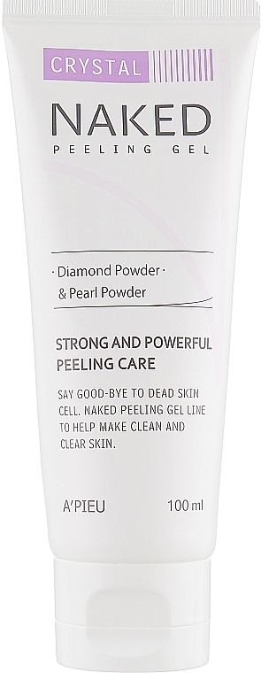Intensive Peeling Gel with Diamond Powder - A'pieu Naked Peeling Gel Crystal — photo N1