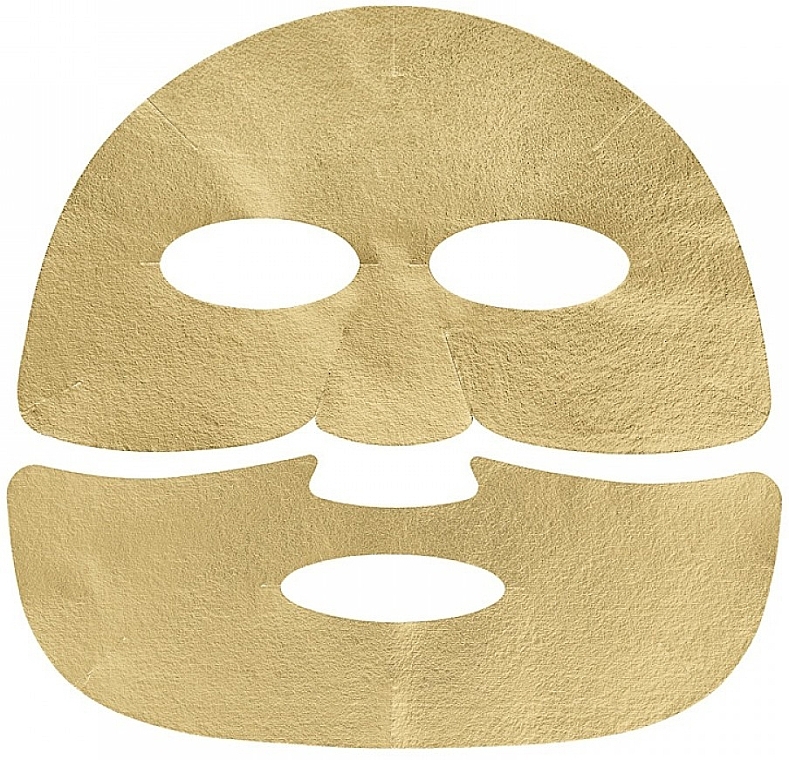 Face Mask with Gold Particles - Holika Holika Prime Youth Gold Caviar Gold Foil Mask — photo N3
