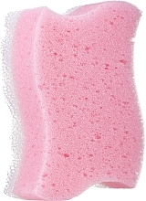 Fragrances, Perfumes, Cosmetics Body Massage Bath Sponge "Wave", pink - Grosik Camellia Bath Sponge
