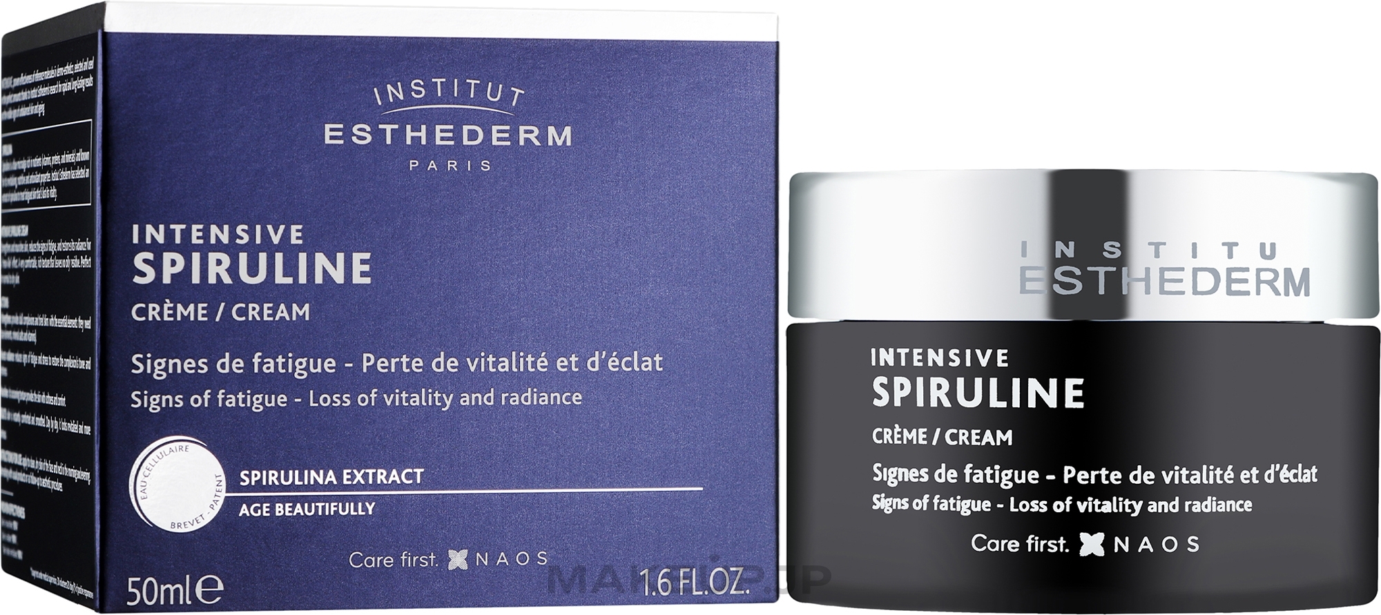 Spiruline Face Cream - Institut Esthederm Intensive Spiruline Cream — photo 50 ml