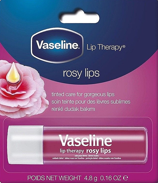 Lip Balm - Vaseline Lip Therapy Rosy Lips — photo N2