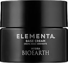 Olive Oil Moisturizing Cream - Bioearth Elementa Base Cream Hydra — photo N1