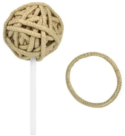 Hair Ties 'Lollipop', beige - Kiepe Lollipops Hair — photo N1