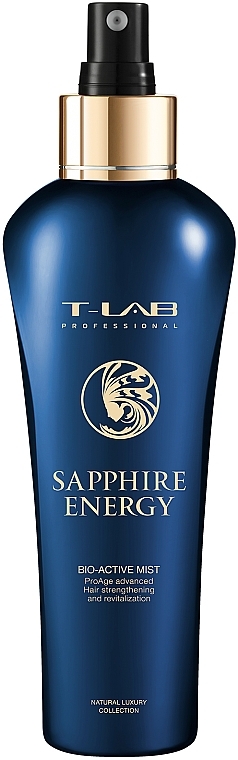 Anti-Aging Strenghtening Hair Spray - T-Lab Professional Sapphire Energy Bio-Active Mist — photo N1