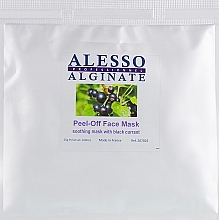 Fragrances, Perfumes, Cosmetics Soothing Alginate Face Mask with Black Currant - Alesso Professionnel Alginate Peel-Off Face Mask