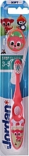 Fragrances, Perfumes, Cosmetics Kids Toothbrush Step 2 (3-5) soft, pink, deer - Jordan