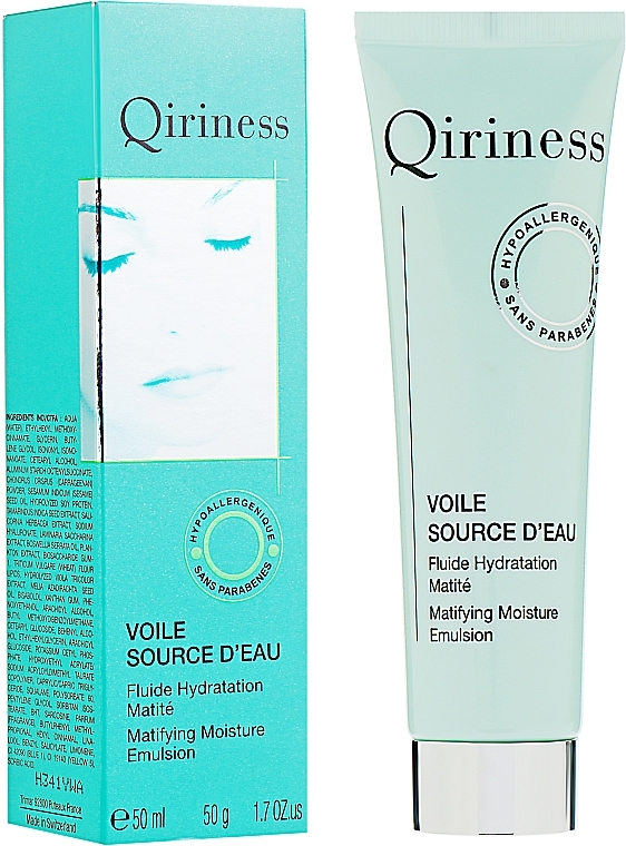 Mattifying & Moisturizing Face Emulsion - Qiriness Matifying Moisture Emulsion — photo N1