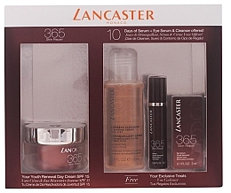 Fragrances, Perfumes, Cosmetics Set - Lancaster 365 Skin Repair Youth Renewal Set (cr/50ml + ser/10ml + ser/3ml + cleanser/100ml)