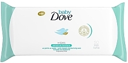 Fragrances, Perfumes, Cosmetics Wet Wipes for Sensitive Skin, 50pcs - Dove Baby Sensitive Moisture Wipes