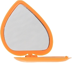 Compact Mirror "Heart" 85550, yellow - Top Choice Colours Mirror — photo N1
