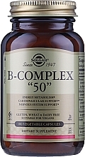 Vitamin B Complex - Solgar B-Complex "50" — photo N5