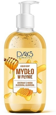 Liquid Soap with Honey Extract - Days Cosmetics Liquid Soap — photo N1