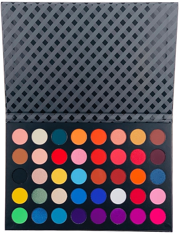 Professional Eyeshadpw Palette, 40 shades - King Rose Professional Make Up — photo N1