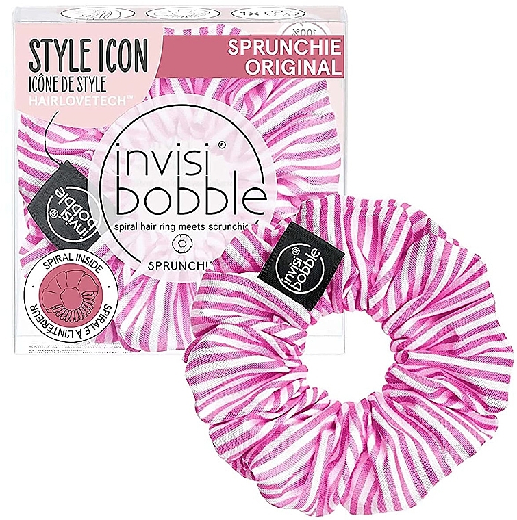 Hair Tie - Invisibobble Sprunchie Stripes Up — photo N1