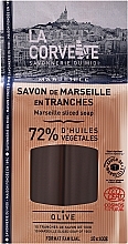 Fragrances, Perfumes, Cosmetics Olive Soap - La Corvette Savon de Marseille Olive Brut 72%