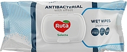 Fragrances, Perfumes, Cosmetics Antibacterial Wet Wipes with Valve, 120 pcs - Ruta Selecta