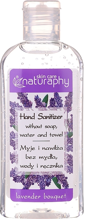 Alcohol Hand Sanitizer with Lavender Scent - Naturaphy Alcohol Hand Sanitizer With Lavender Fragrance (mini) — photo N1