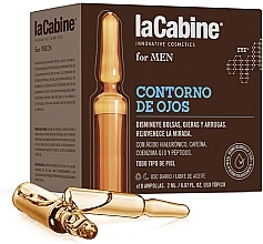 Fragrances, Perfumes, Cosmetics Men Eye Contour Ampoules - La Cabine For Men Eye Contour Ampoules