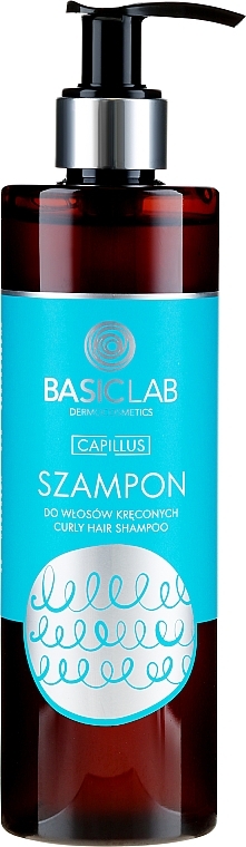 Curly Hair Shampoo - BasicLab Dermocosmetics Capillus Curly Hair Shampoo — photo N2