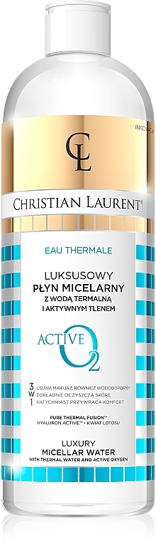 Thermal Water & Active Oxygen Micellar Water - Christian Laurent Luxury Micellar Water With Thermal Water And Active Oxygen — photo N1