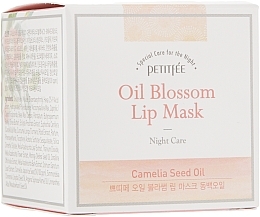 Night Lip Mask with Camellia Oil & Vitamin E - Petitfee&Koelf Oil Blossom Lip Mask — photo N2