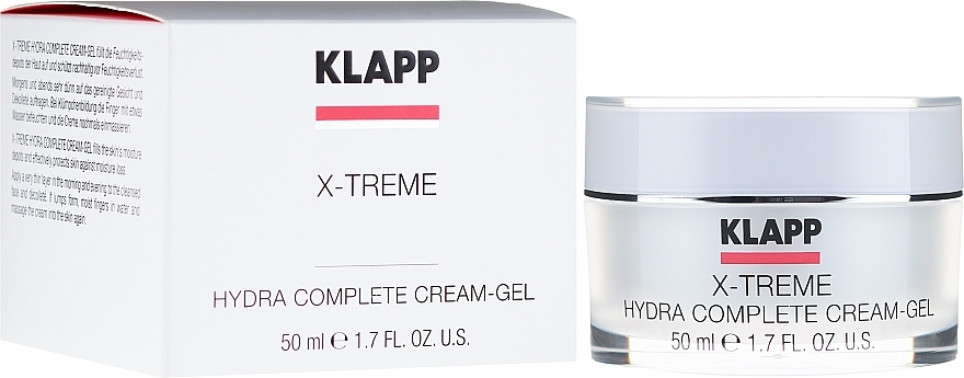 Face Cream - Klapp X-treme Hydra Complete — photo N1