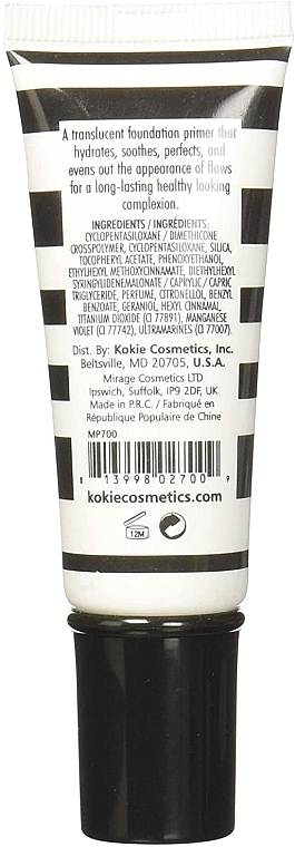 Primer - Kokie Professional Smooth Glow Foundation Primer Translucent — photo N2