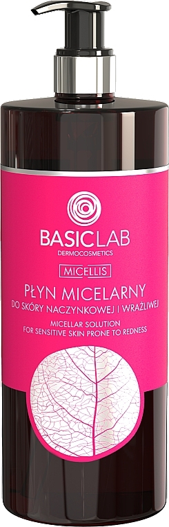 Micellar Water for Capillary and Sensitive Skin - BasicLab Dermocosmetics Micellis — photo N1