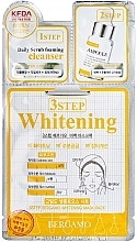 Fragrances, Perfumes, Cosmetics 3-Step Face Mask - Bergamo 3-Step Whitening Mask Pack