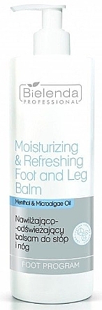 Moisturizing and Refreshing Foot Balm - Bielenda Professional Foot Program — photo N1