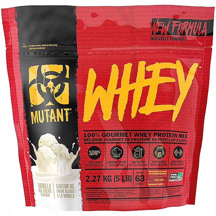 Vanilla Ice-Cream Protein - Mutant Whey Vanilla Ice Cream — photo N1